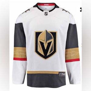 New With Tags Las Vegas Golden Knights Fanatics Hockey Jersey Youth S/M L/XL